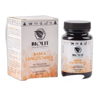 Babka Lancentowata Plus Biolit GÓRNE DROGI ODDECHOWE 75ml — zdjęcie 1