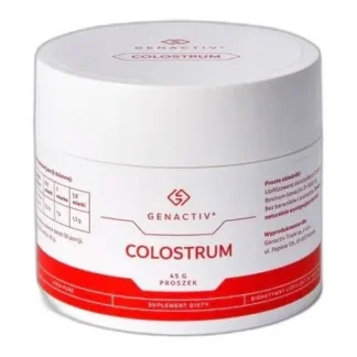 Colostrum puszka proszek Genactiv ODPORNOŚĆ 45g — zdjęcie 1