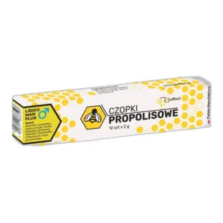 Czopki propolisowe CBD Effect czyste 12 szt. x 2,00 ml libido man plus — zdjęcie 1