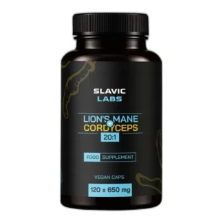 Lion's Mane Cordyceps 120kap. Slavic Labs 20:1 — zdjęcie 1