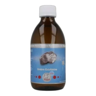 Niejonowe Nano Srebro Ag 50 ppm 300 ml STRONG — zdjęcie 1