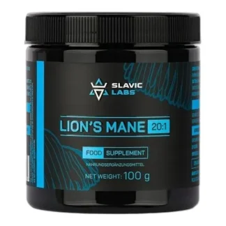 Suplement żywieniowy Slavic Labs Lion's Mane soplówka jeżowata DER 20:1 100 g — zdjęcie 1