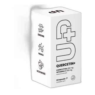 Formuła dietetyczna UP Health Pharma Kwercetyna 250 mg 60 kapsułek bezglutenowy — zdjęcie 1