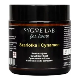 Świeca sojowa SYGME LAB for Home Szarlotka i Cynamon — zdjęcie 1