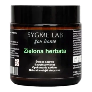 Świeca sojowa SYGME LAB - Zielona herbata (aromaterapia) — zdjęcie 1