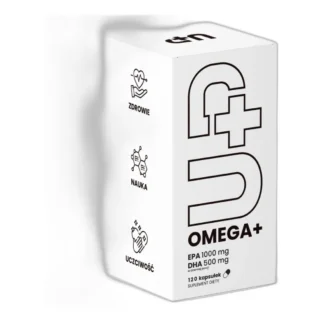 UP Health Pharma Omega+ preparat dietetyczny 120 kapsułek — zdjęcie 1
