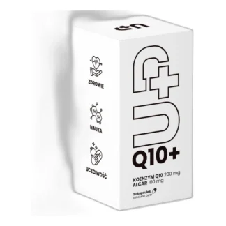 UP Health Pharma + Koenzym Q10 + ALCAR 30kap Q10+ — zdjęcie 1