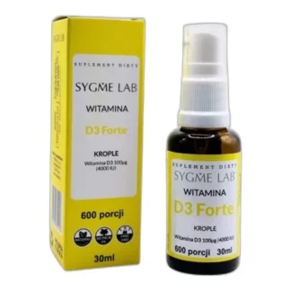Witamina D3 Forte (4000IU) - SYGME LAB w kroplach — zdjęcie 1