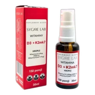 Witamina + K2mk7 30 ml SYGME LAB D3 — zdjęcie 1