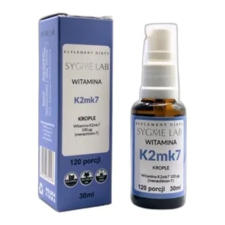Witamina K2 MK7 w kroplach Sygme Lab 30ml Wzmocnienie kości — zdjęcie 1